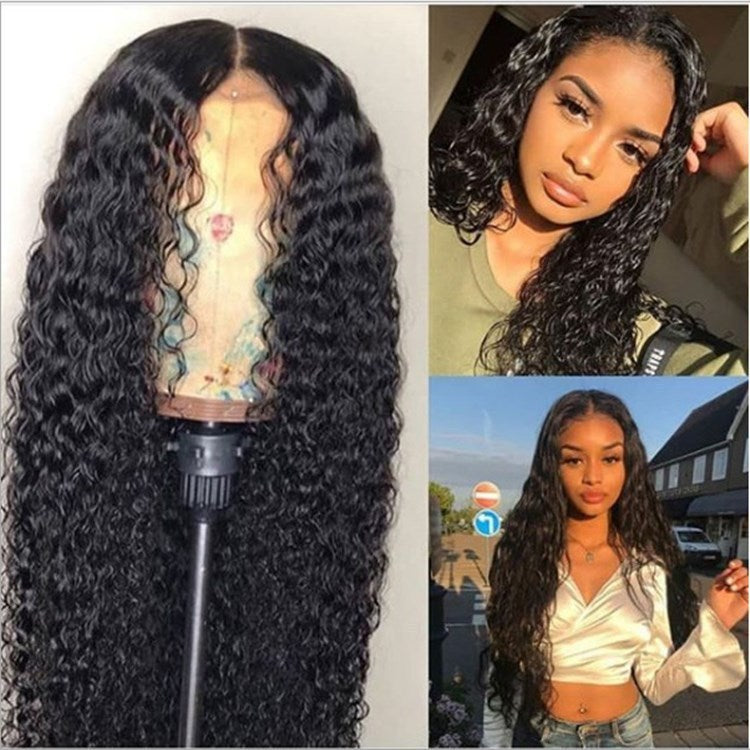 Wave high temperature silk African wig Wave high temperature silk African wig